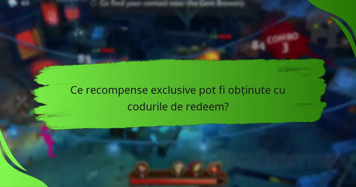Ce recompense exclusive pot fi obținute cu codurile de redeem?