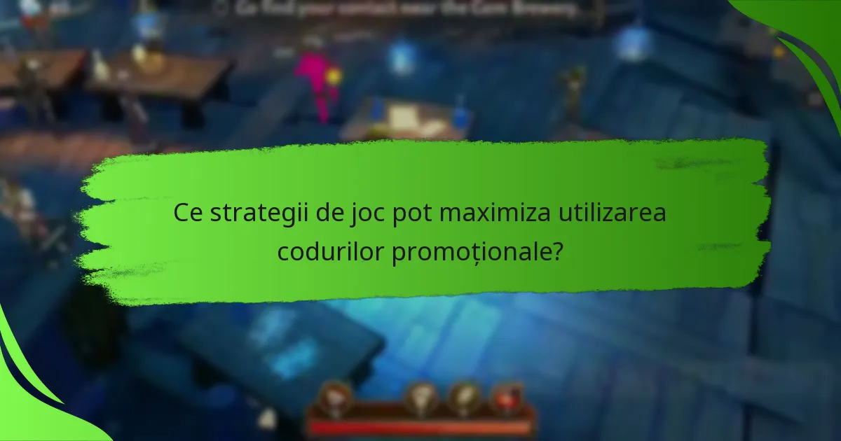 Ce strategii de joc pot maximiza utilizarea codurilor promoționale?