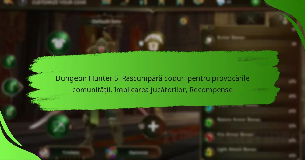Dungeon Hunter 5: Răscumpără coduri pentru provocările comunității, Implicarea jucătorilor, Recompense